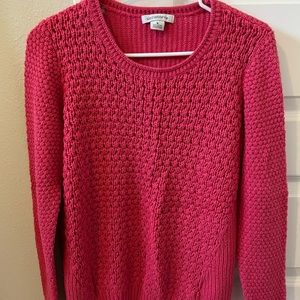 Liz Claiborne sweater pink size medium